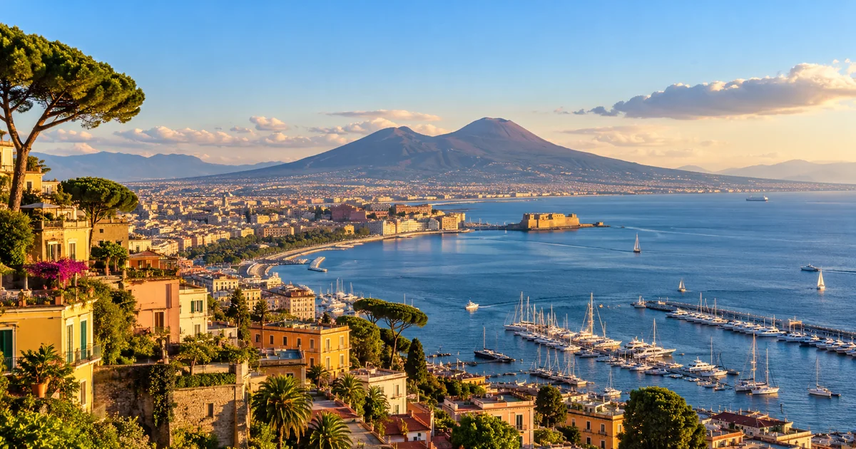 Vesuvio e golfo di Napoli - Campania