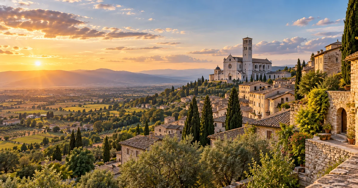 Assisi e colline umbre - Umbria