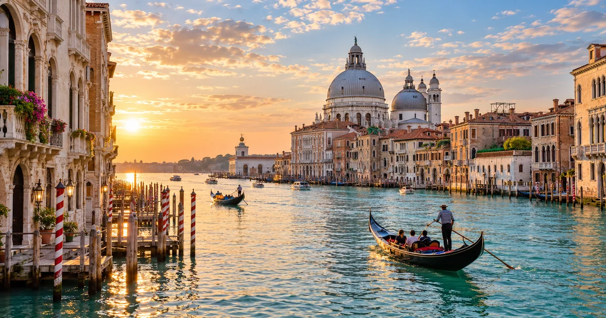 Venezia, campanile e laguna - Veneto